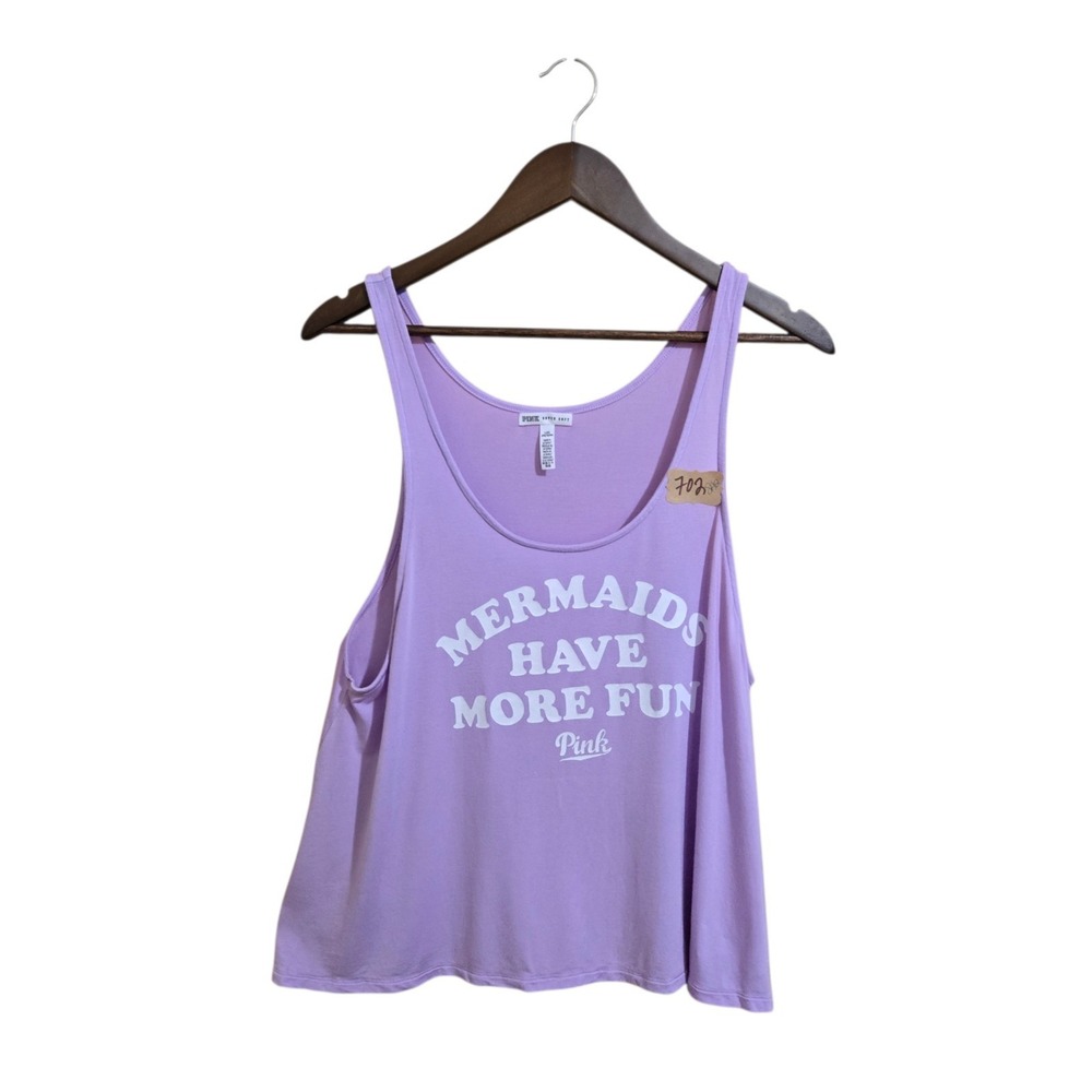 Pink Super Soft Womens Tank Top SZ LG